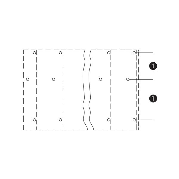 Triple-deck PCB terminal block 2.5 mm² Pin spacing 10.16 mm orange image 5
