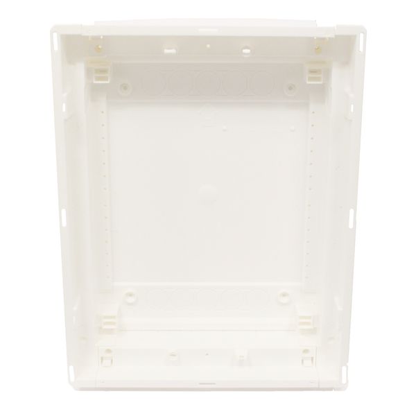 Flush-mounting enclosure 2-rows, IP40, for soild wall image 3