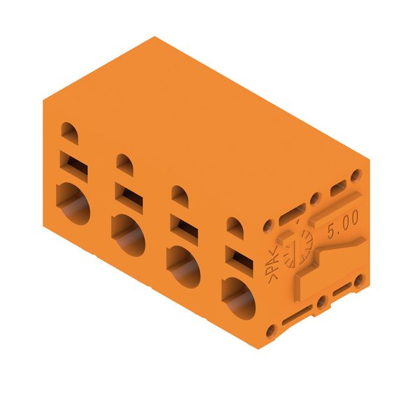 PCB terminal, 7.50 mm, Number of poles: 4, Conductor outlet direction: image 2