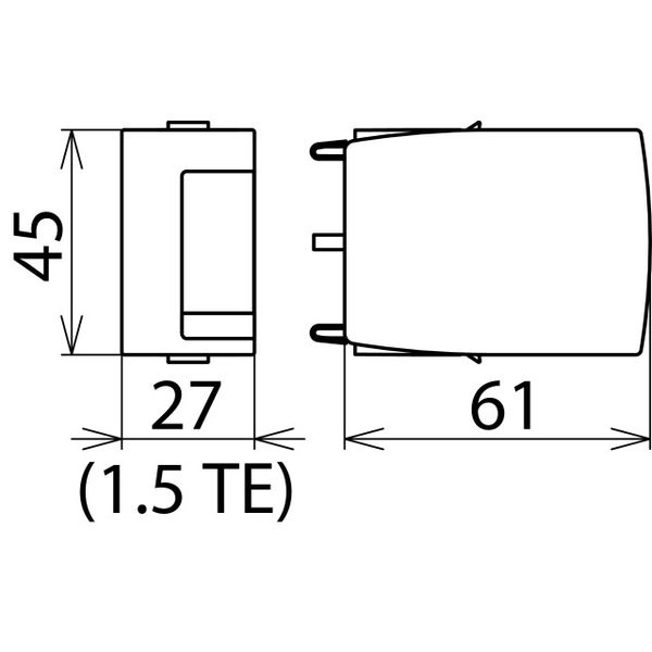 Surge arrester Type 2 varistor-based protection module for DEHNguard S image 2