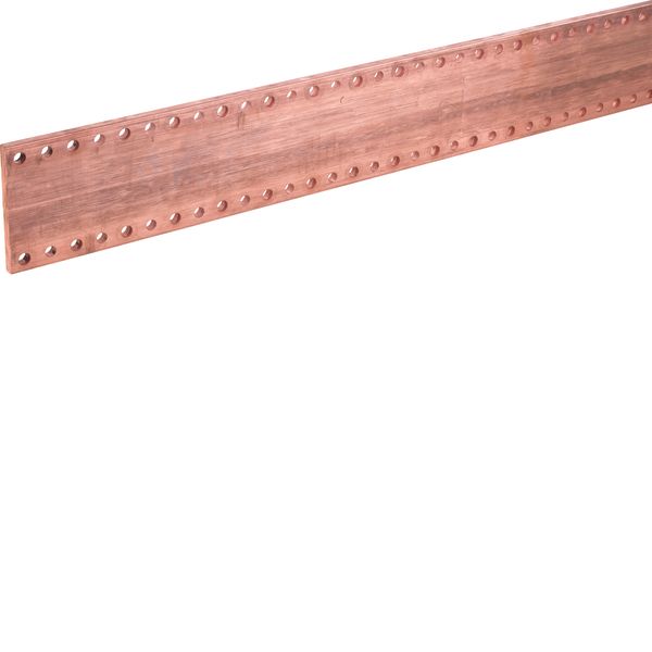 Copper rail quadro 20x10 L1750 mm image 1