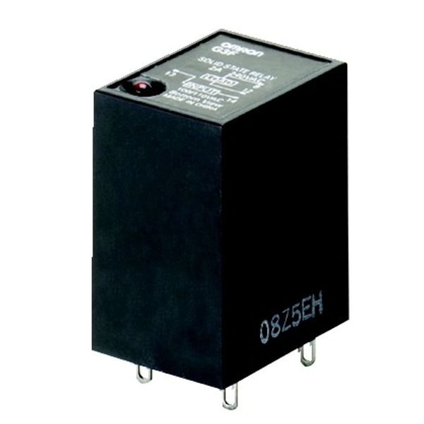 Solid-state relay, plug-in, zero crossing, 1-pole, 2 A, 200-220 VAC image 2