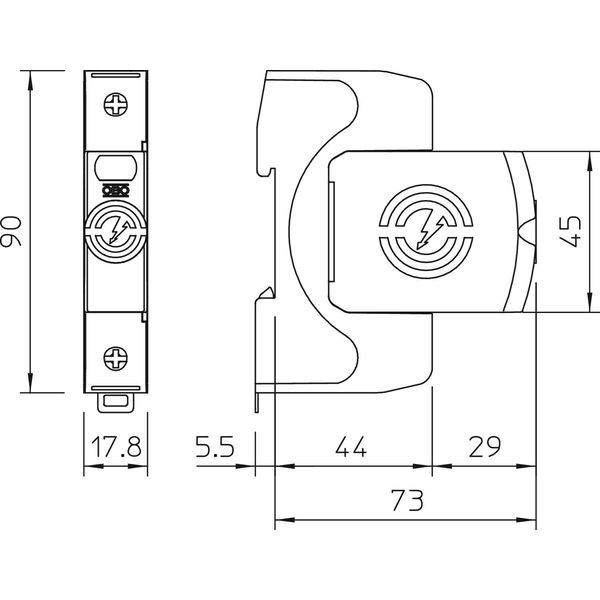 V50-1-385 CombiController V50 1-pole 385V image 2