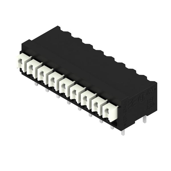 PCB terminal, 3.50 mm, Number of poles: 9, Conductor outlet direction: image 2