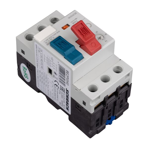 Motor Protection Circuit Breaker BE2 PB, 3-pole, 0,25-0,4A image 5