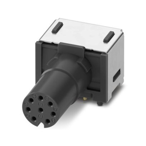 Flush-type female connector image 1