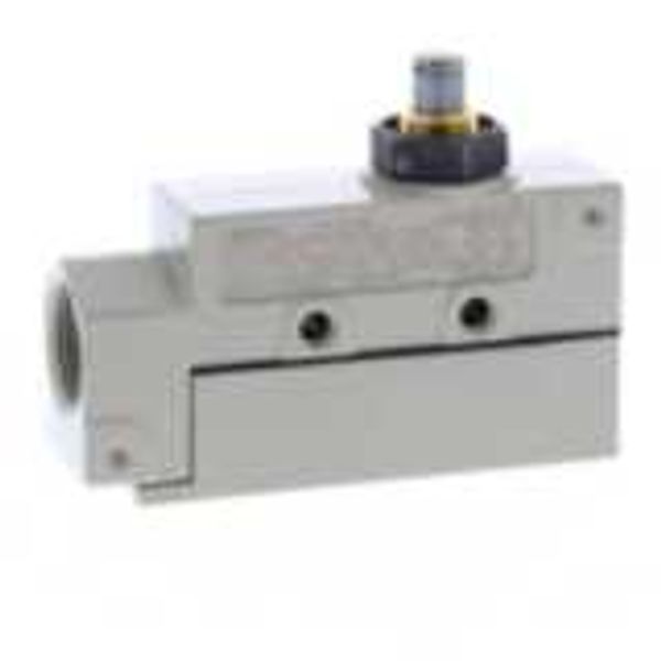 Enclosed switch, plunger, SPDT, 15A image 2