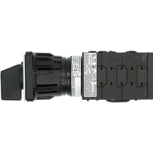 Reversing multi-speed switches, T0, 20 A, center mounting, 6 contact unit(s), Contacts: 12, 60 °, maintained, With 0 (Off) position, 2-1-0-1-2, Design image 22
