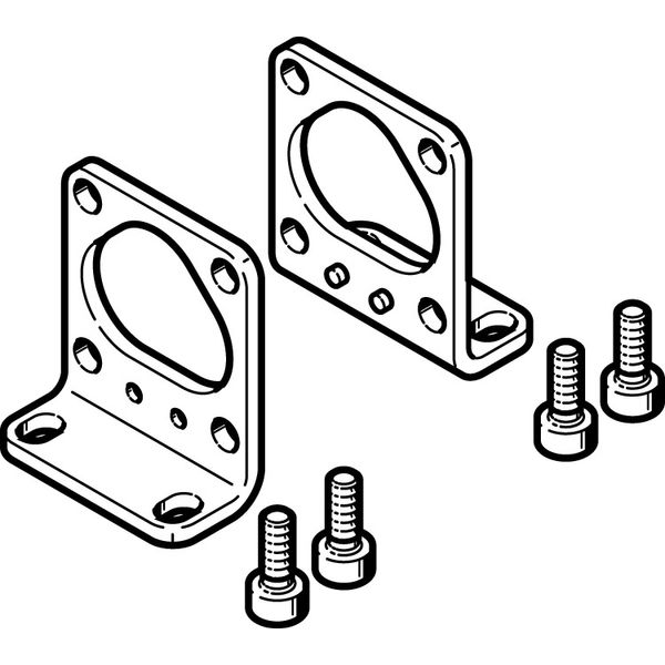 HP-18 Foot mounting image 1