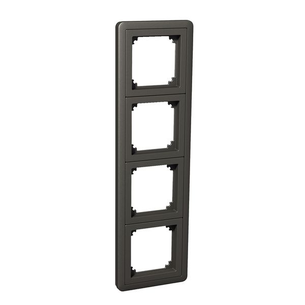 Exxact Combi 4-gang frame anthracite image 3