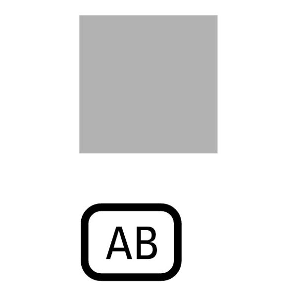 Insert label, transparent, AB image 1