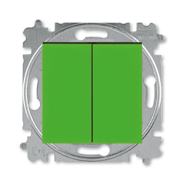 3559H-A87445 67W Push-switch, 2 gang 1 way image 1