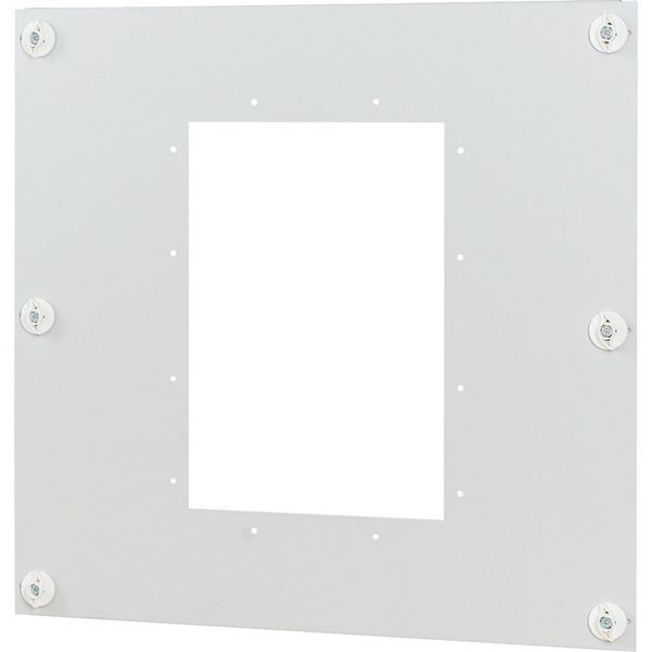 Front plate IZMX16, withdrawable, HxW=500x600mm image 5