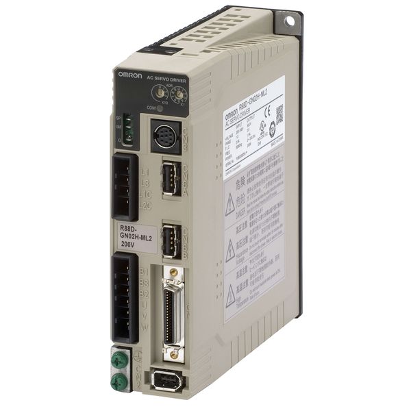 G-Series servo drive, 1~ 200 VAC, MECHATROLINK II integrated, 750 W image 3