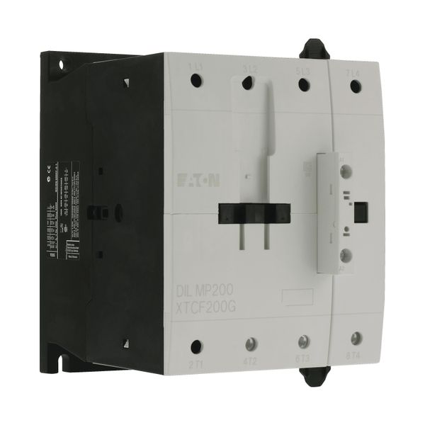 Contactor, 4 pole, 200 A, RDC 24: 24 - 27 V DC, DC operation image 17