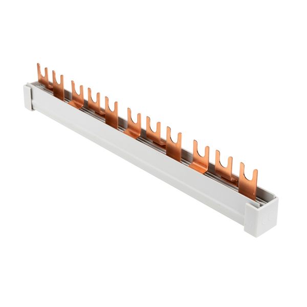 Busbar, 1x RCCB 4-pole, 8x MCB 1-pole, 11 MW, 10 mmý image 7