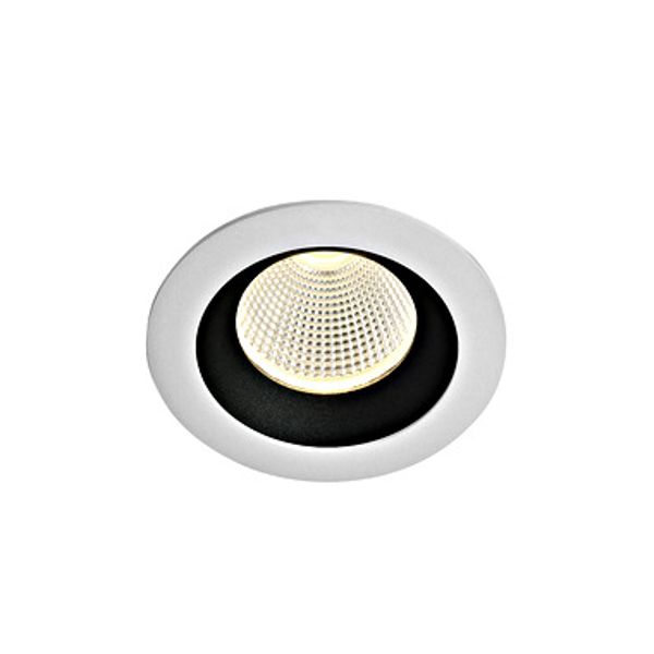 Mercury 3 Dark Light LED recessed spot 3W 240lm 36ø 90 white image 1