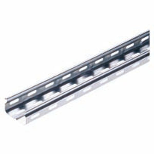 CABLE TRAY WITH TRANSVERSE RIBBING IN GALVANISED STEEL BRN35 - WIDTH 215MM - FINISHING: Z 275 image 2