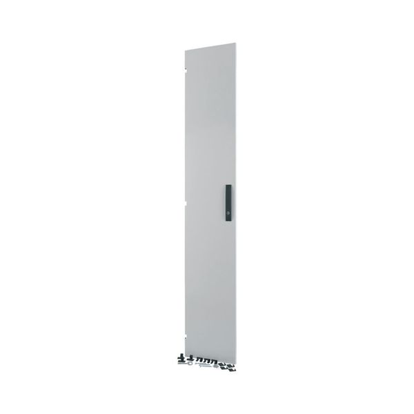 Cable connection area door, ventilated, for HxW = 2000 x 350 mm, IP55, grey image 3