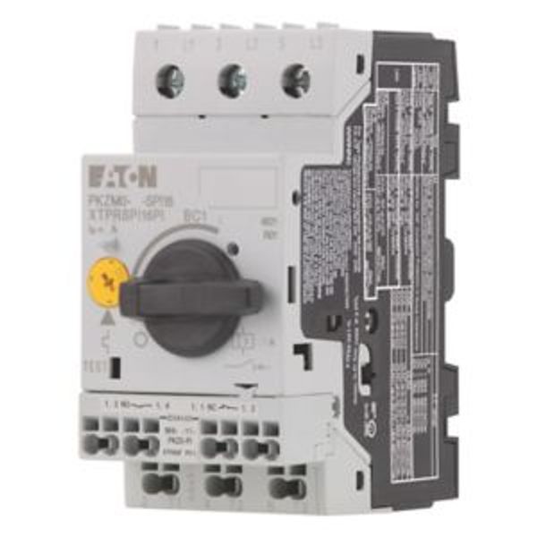 Motor-protective circuit-breaker, 3-pole + 1 N/O + 1 N/C, 7.5 kW, 10 - 16 A, Feed-side screw terminals/output-side push-in terminals image 7