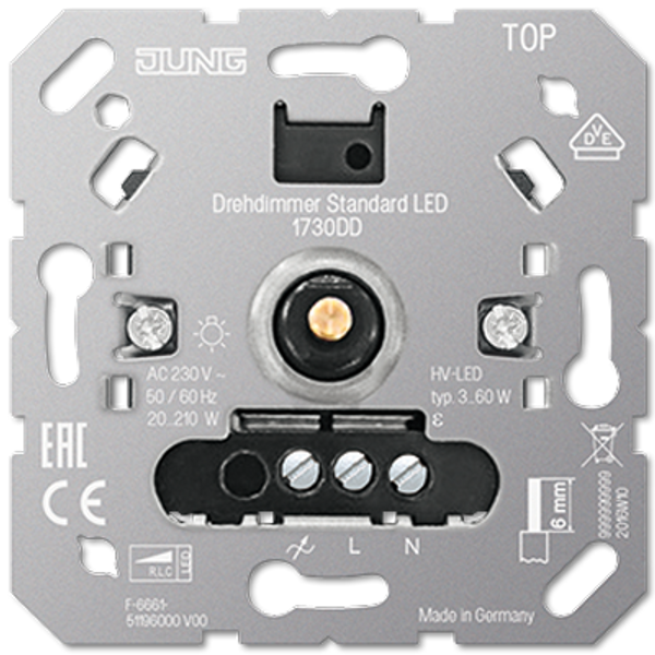 Standard rotary dimmer LED 1730DD image 4