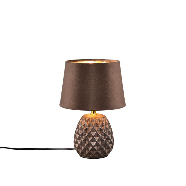 Ariana table lamp 26 cm E14 brown image 1