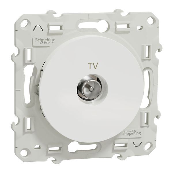 TV SOCKET WHITE ODACE image 1