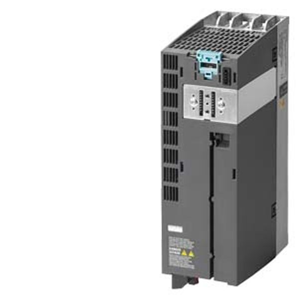 SINAMICS Power Module PM240-2 unfiltered with integrated braking chopper 200-240 V 1/3AC+10/-10% 47-63Hz Power high overload: 1.5kW at 200% 3s, 150% 57s, 100% 240 s; Ambient temperature -10 to +50 °C, power low overload:  6SL3211-1PB21-0UL0 image 1