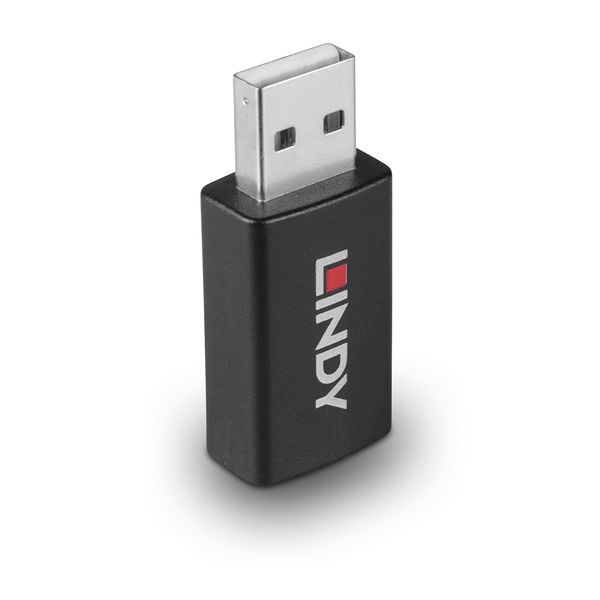 USB 2.0 Type A to A Data Blocker with Battery Charging 1.2 USB Type A Male to A Female image 2