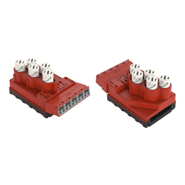 Supply module 5 x 2.5 mm² + 2 x 1.5 mm² 5-pole red image 4