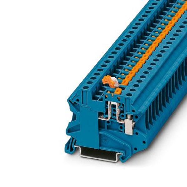 UT 4-MT-P/P BU - Knife-disconnect terminal block image 2