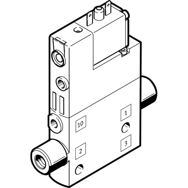 CPE10-M1BH-3OL-M5 Air solenoid valve image 1