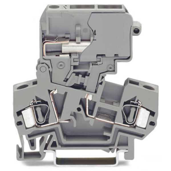 2-conductor disconnect terminal block;for DIN-rail 35 x 15 and 35 x 7. image 2