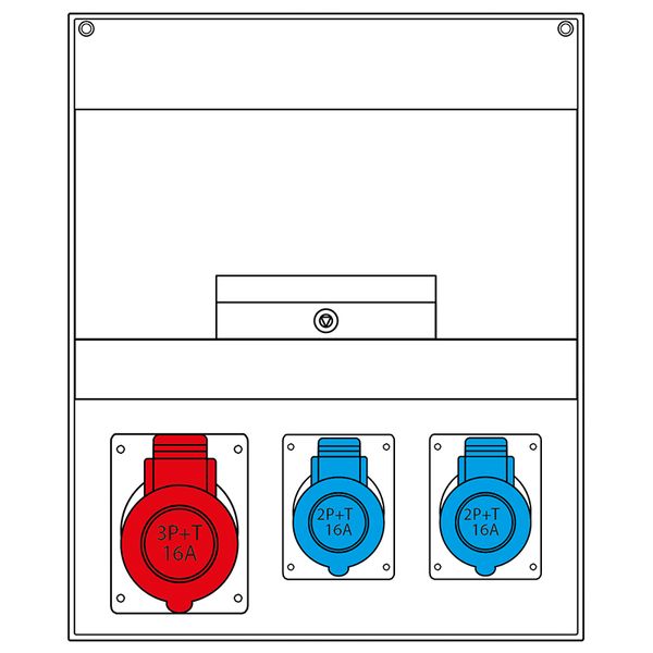 SURF.MOUNT.DISTRIBUTION ASSEMBLY DOMINO image 1