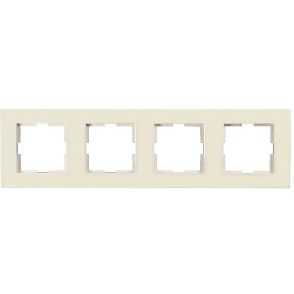 Karre Accessory Beige Four Gang Frame image 1