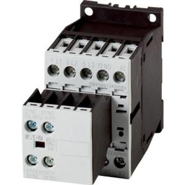 Contactor, 380 V 400 V 3 kW, 2 N/O, 1 NC, 230 V 50 Hz, 240 V 60 Hz, AC operation, Screw terminals image 5