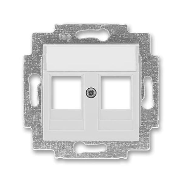 5014H-A01018 16 Communication double socket outlet image 1