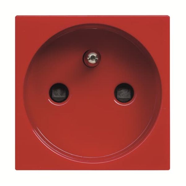 N2287 RJ Socket outlet FR Red - Zenit image 1
