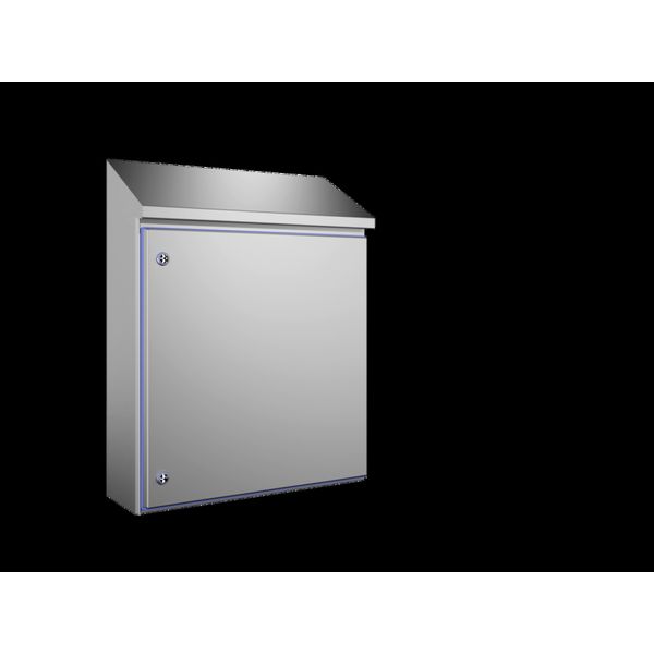 HD Compact enclosure, WHD: 610x650(H1)x769(H2)x210 mm, Stainless steel 1.4301 image 2