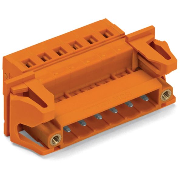 1-conductor male connector CAGE CLAMP® 2.5 mm² orange image 4