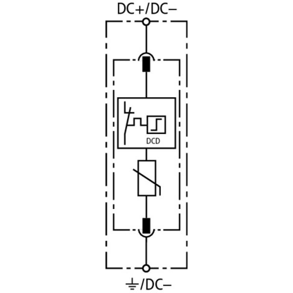 Surge arrester Type 2 DEHNguard SE DC single-pole Uc 242V d.c. image 3