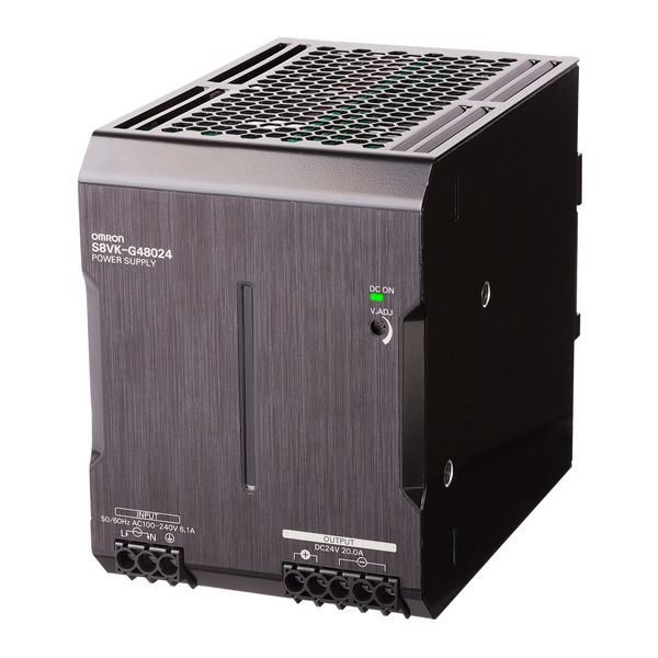 Coated version, Book type power supply, Pro, Single-phase, 480 W, 24VD image 2