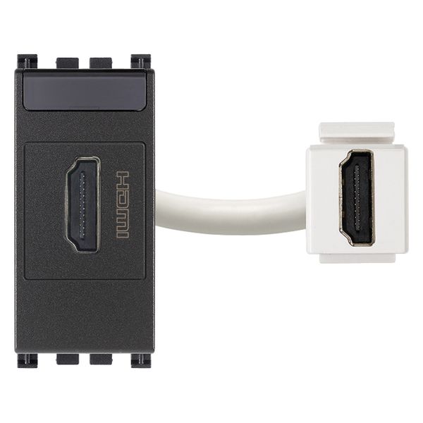 HDMI outlet grey image 1