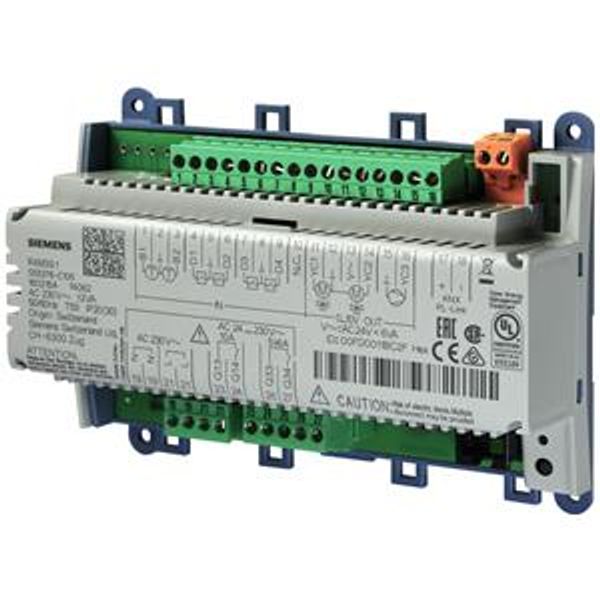 RXM39.1 - I/O block with KNX PL-Link for use with a PXC3.E7.. series room automation station image 1