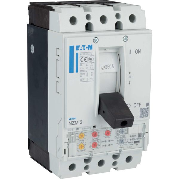 NZM2 PXR20 circuit breaker, 250A, 3p, Screw terminal, earth-fault protection image 20
