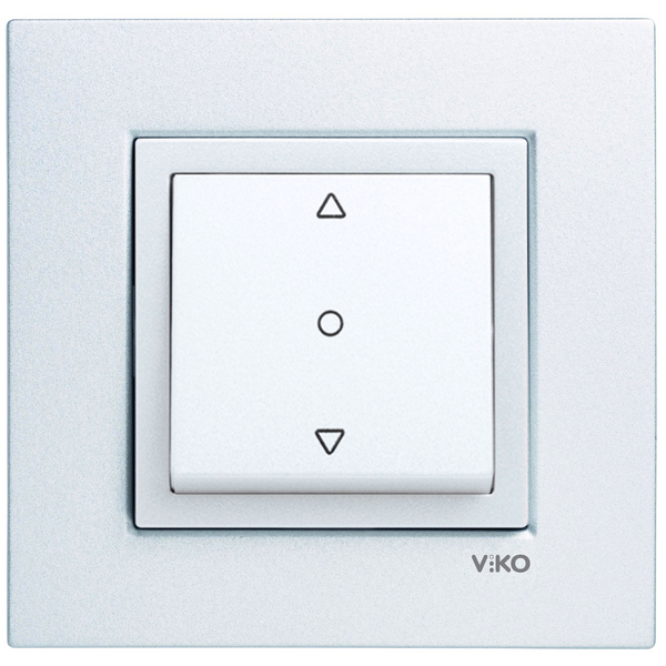 Novella-Trenda Opaque White One Button Blind Control Switch image 1