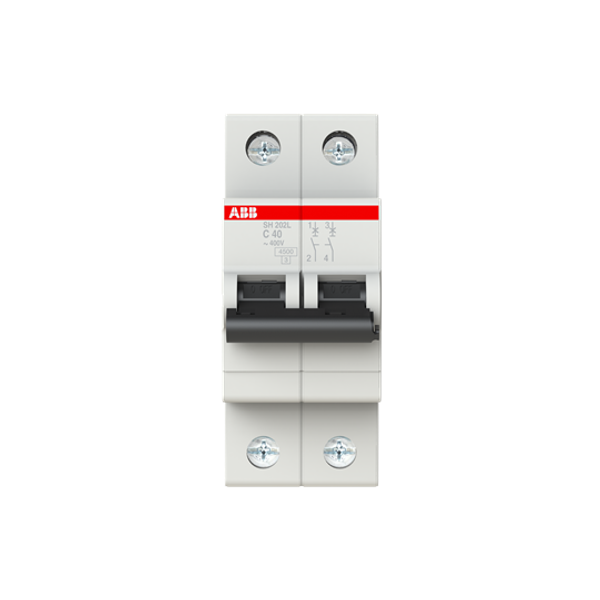 SH202L-C40 Miniature Circuit Breaker - 2P - C - 40 A image 2