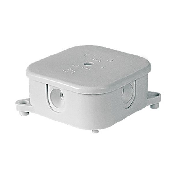 Surface junction box PO75 white image 1