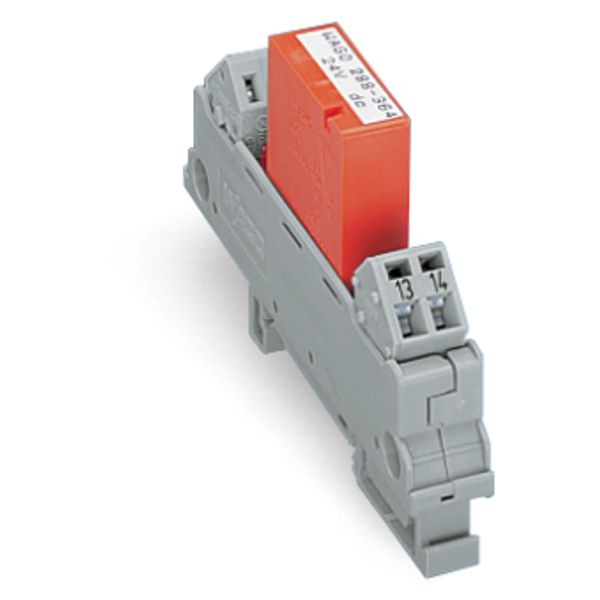Relay module Nominal input voltage: 24 V AC/DC 1 make contact gray image 4