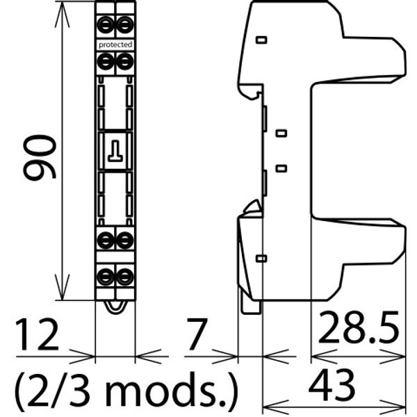 Base part for BLITZDUCTOR XT image 2